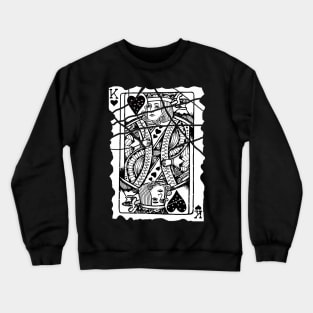 King of all hearts Crewneck Sweatshirt